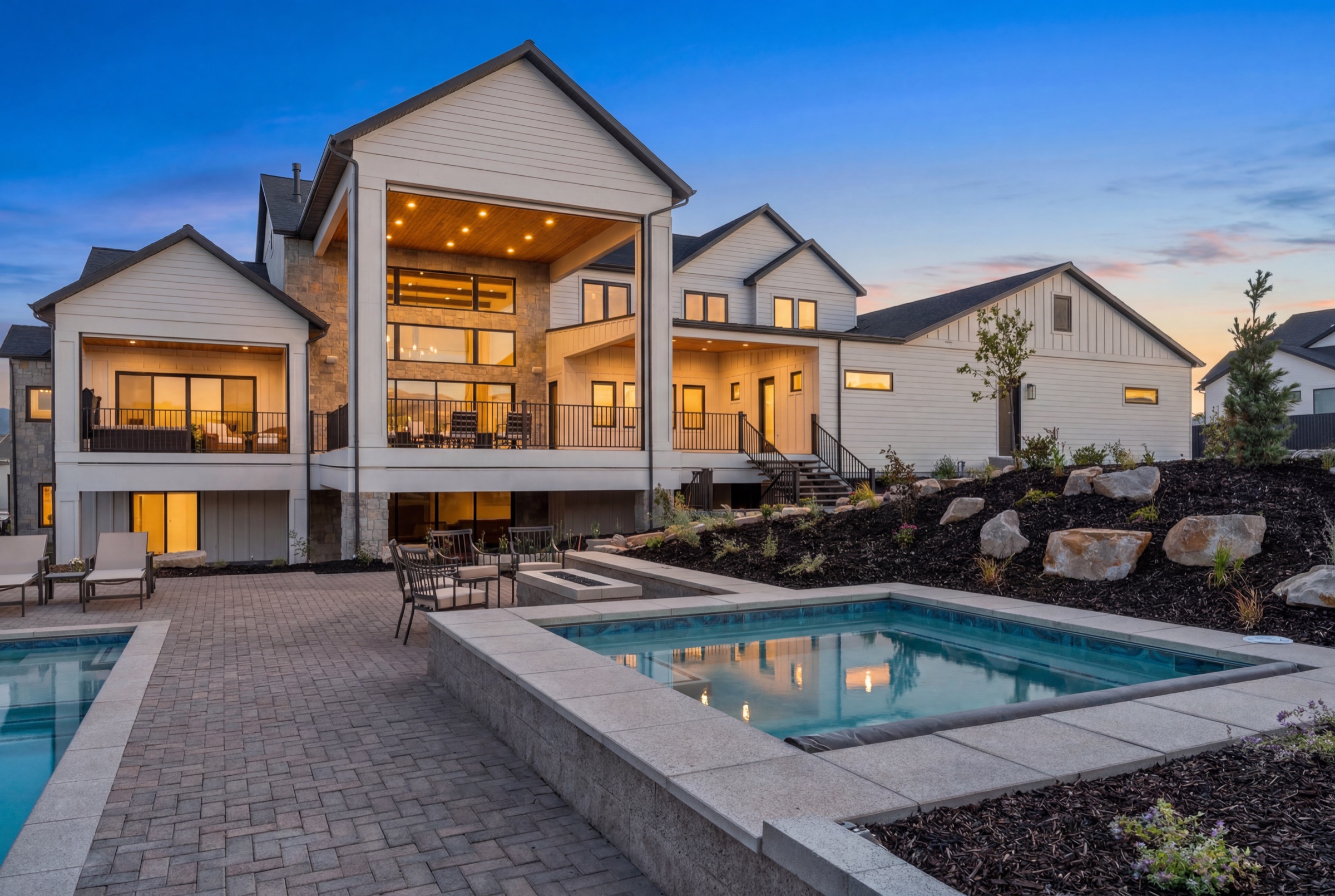 Exterior of Project One, the largest certified passive house in the world
